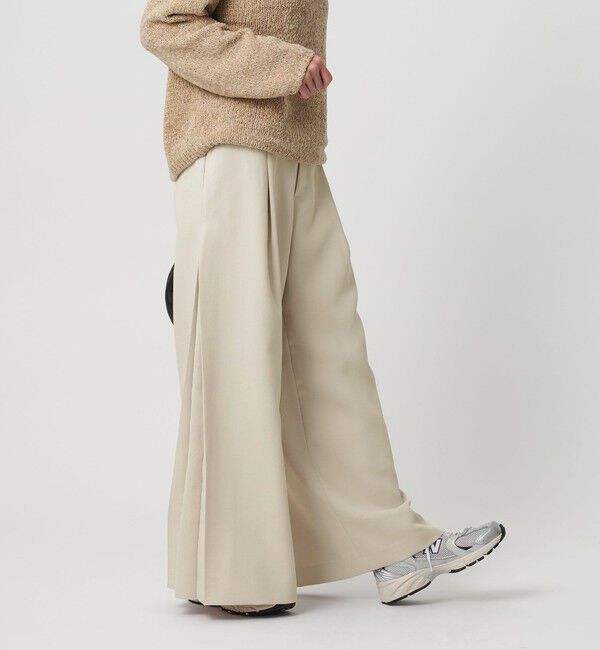 BEAUTY&YOUTH UNITED ARROWS「ポリエステル プリーツワイドパンツ」|その他|