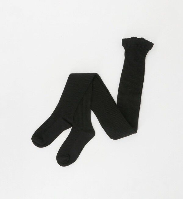 STEVEN ALAN「＜Steven Alan＞リブ タイツ」|タイツ・ストッキング|BLACK