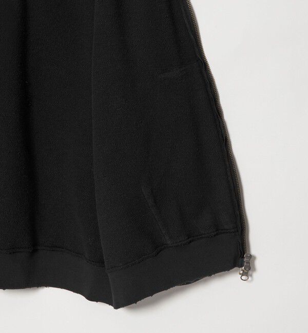 MONKEY TIME「フレンチテリー ディストレスト フルジップ フーディー」|カーディガン|