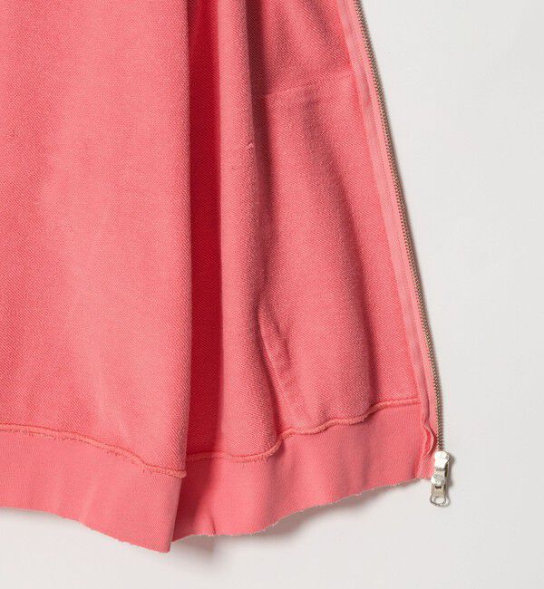 MONKEY TIME「フレンチテリー ディストレスト フルジップ フーディー」|カーディガン|