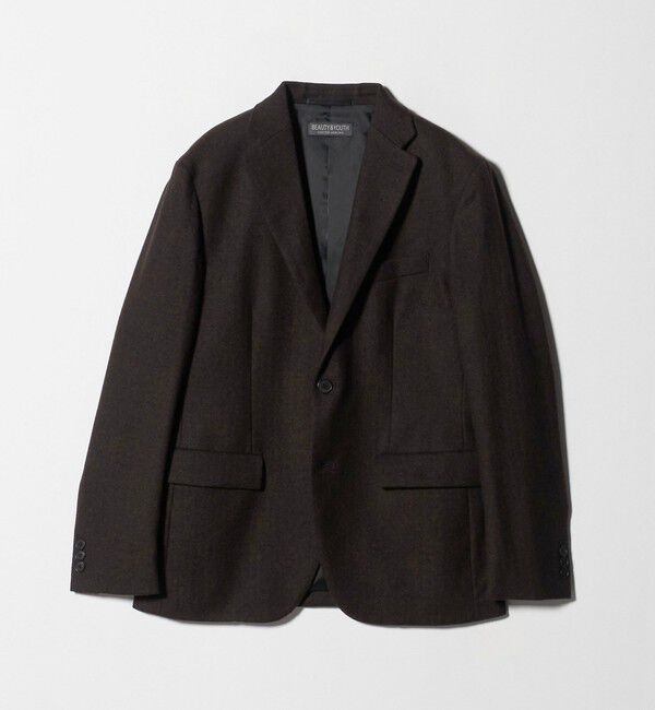 BEAUTY&YOUTH UNITED ARROWS「ストレッチ サキソニー 2B ジャケット セットアップ対応」|テーラードジャケット|