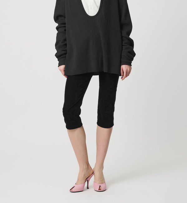 ATTISESSION「＜ATTISESSION＞ベロア カプリ パンツ」|その他|