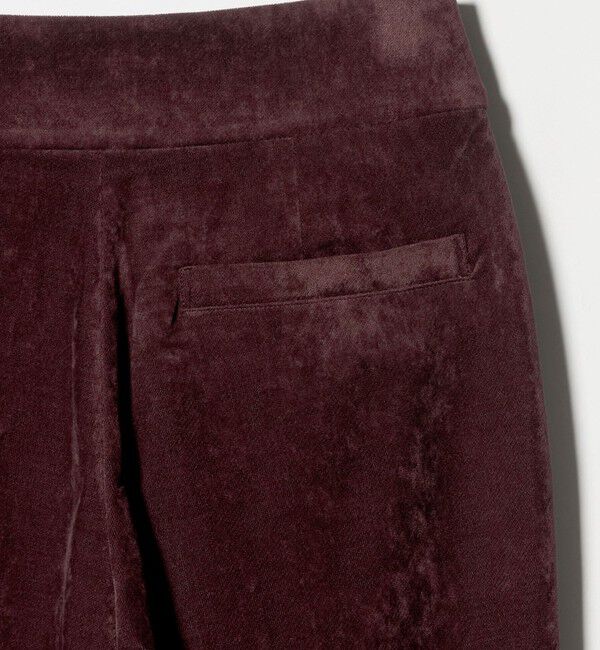 ATTISESSION「＜ATTISESSION＞ベロア カプリ パンツ」|その他|