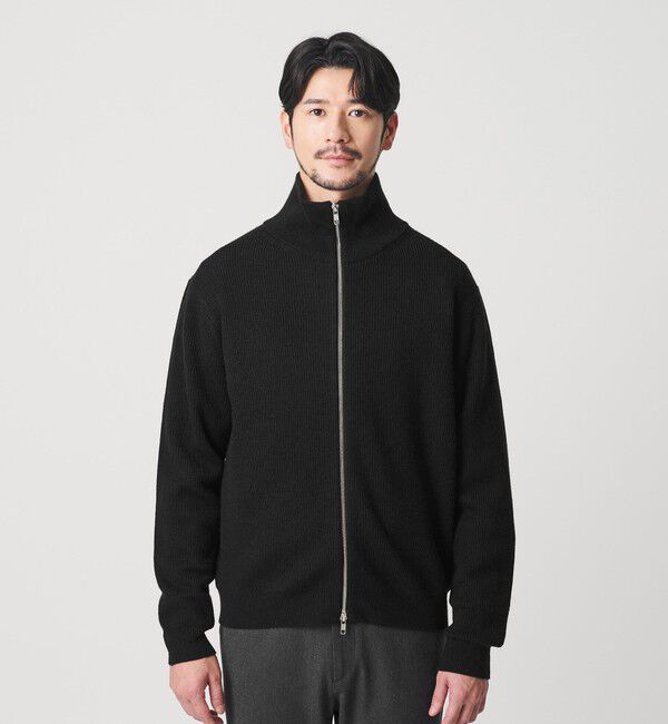 BEAUTY&YOUTH UNITED ARROWS「【WEB限定 WARDROBE SMART】ウォッシャブル ドライバーズジャケット」|カーディガン|