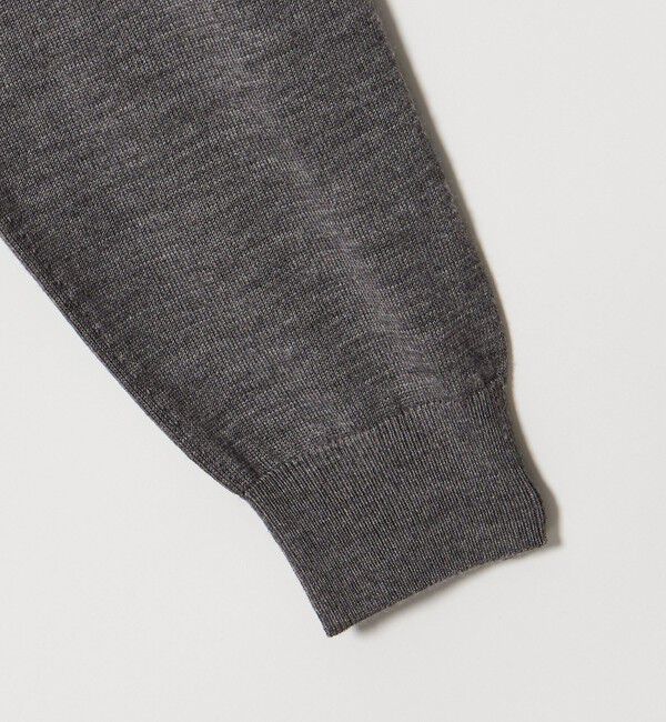 BEAUTY&YOUTH UNITED ARROWS「SUPER130 ウール ポロニット ウォッシャブル」|ニット・セーター|
