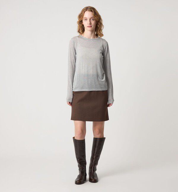 STEVEN ALAN「＜Steven Alan＞クルーネック カットソー」|Tシャツ・カットソー|