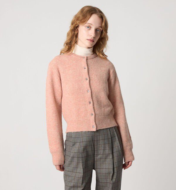 STEVEN ALAN「＜Steven Alan＞ショート ニット カーディガン」|カーディガン|PINK