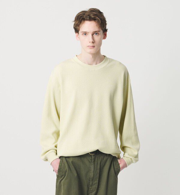 BEAUTY&YOUTH UNITED ARROWS「ライスサーマル バルーン クルーネック カットソー」|Tシャツ・カットソー|CREAM