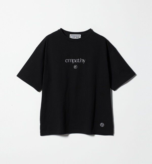 BEAUTY&YOUTH UNITED ARROWS「＜ESPOIR＞EMPATHY Tシャツ」|Tシャツ・カットソー|BLACK