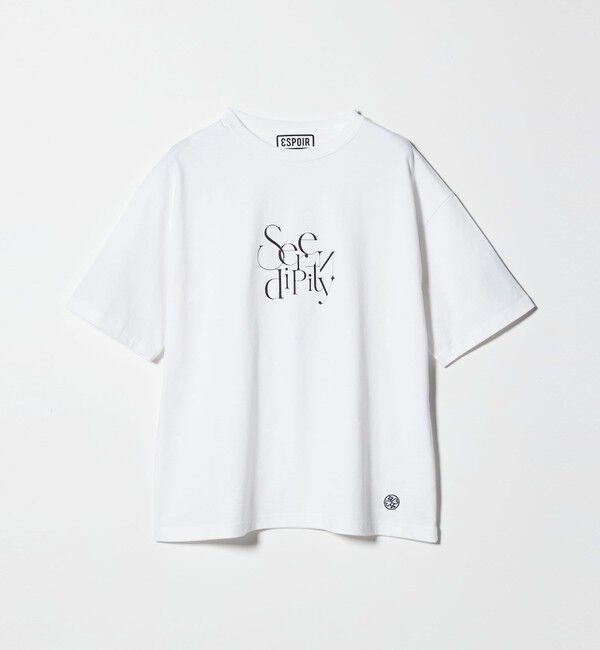 BEAUTY&YOUTH UNITED ARROWS「＜ESPOIR＞SERENDIPITY Tシャツ」|Tシャツ・カットソー|WHITE