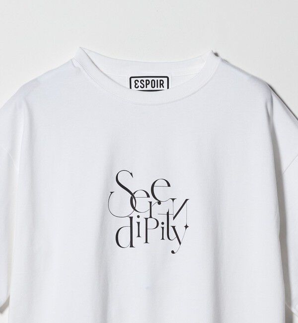 BEAUTY&YOUTH UNITED ARROWS「＜ESPOIR＞SERENDIPITY Tシャツ」|Tシャツ・カットソー|
