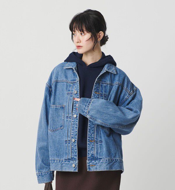 BEAUTY&YOUTH UNITED ARROWS「【WEB限定】ルーズ デニムジャケット」|デニムジャケット|