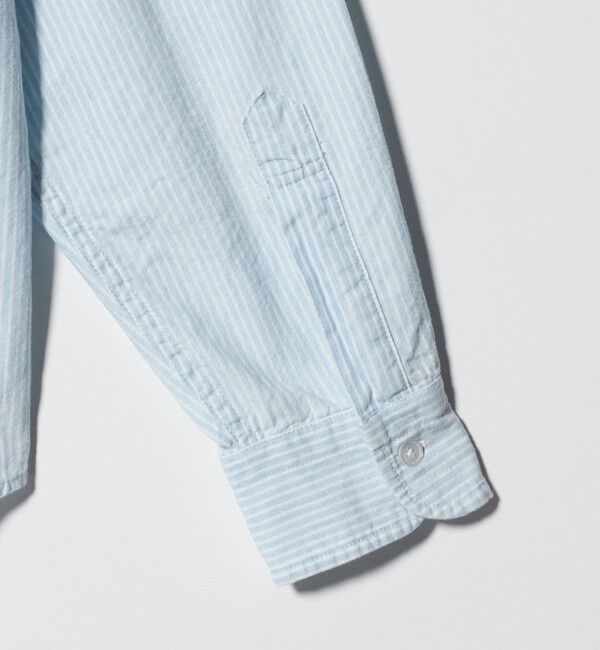 California General Store「＜CGS.＞インディゴ シャンブレーストライプ ボタンダウン シャツ」|シャツ・ブラウス|