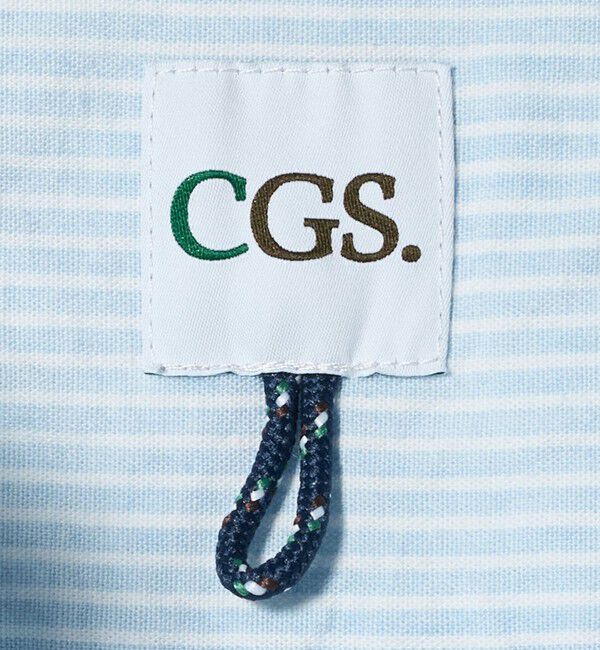 California General Store「＜CGS.＞インディゴ シャンブレーストライプ ボタンダウン シャツ」|シャツ・ブラウス|