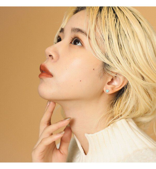 Ray BEAMS 「プチ エポハート ピアス」|ピアス|