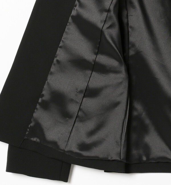 Demi-Luxe BEAMS 「トリアセ カラーレスジャケット＊」|ノーカラージャケット|