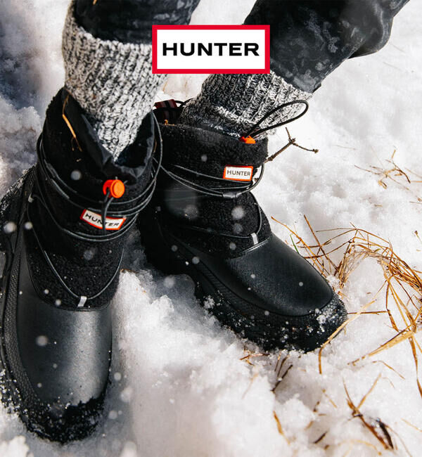 Ray BEAMS 「【WEB限定】HUNTER / インシュレイティド ショート シェルパ スノー ブーツ」|その他|