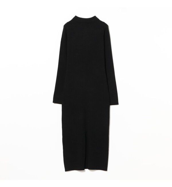 Ray BEAMS 「リブ ニット ポロ ワンピース」|ワンピース|