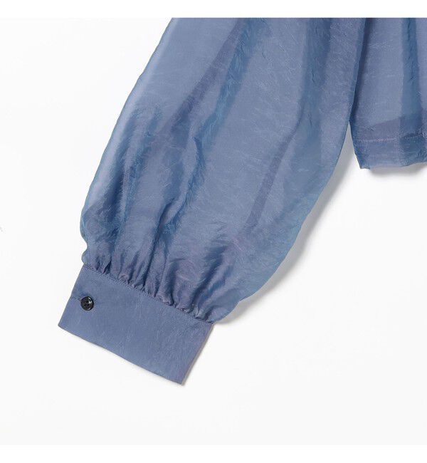 Ray BEAMS 「シアー クロップド シャツ」|シャツ・ブラウス|