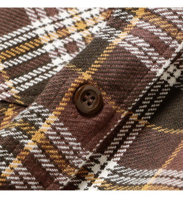 BEAMSBOY「SUGAR CANE / TWILL CHECK WORK SHIRT」|シャツ・ブラウス|