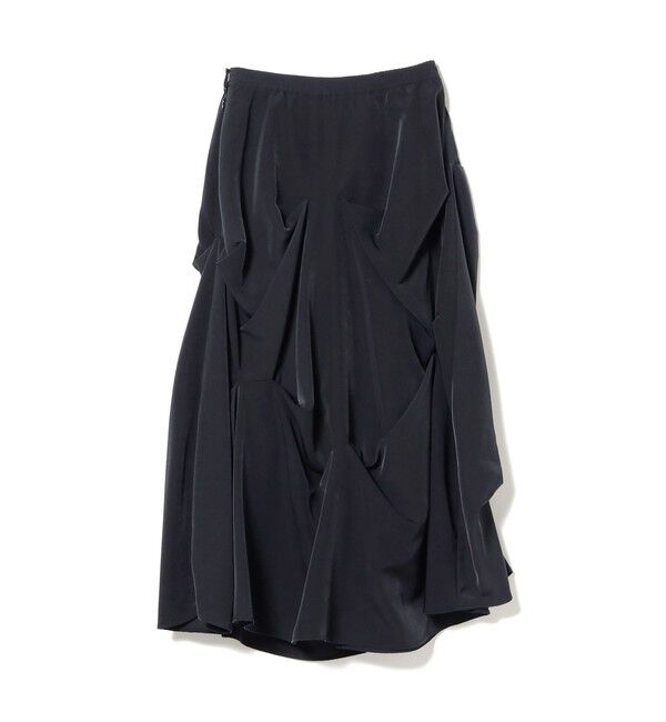 Ray BEAMS 「ランダム タック ボリューム スカート」|スカート|
