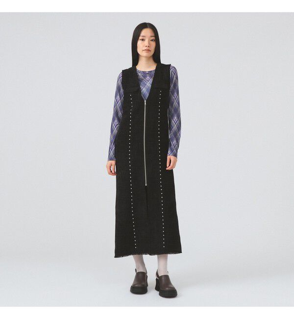 Ray BEAMS 「アーガイルプリント クルーネック トップス」|その他|