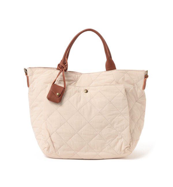 Ray BEAMS 「【別注】toleur / ナイロン キルト バッグ」|トートバッグ|