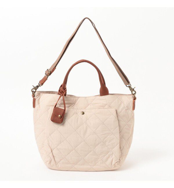 Ray BEAMS 「【別注】toleur / ナイロン キルト バッグ」|トートバッグ|