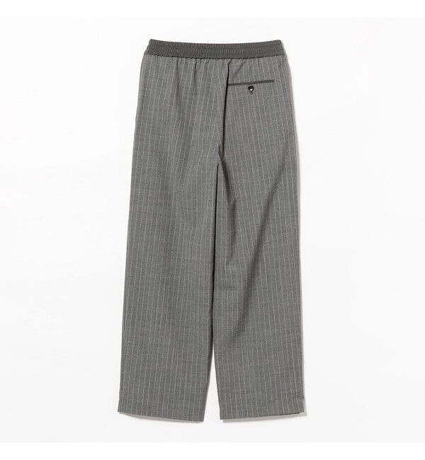 Demi-Luxe BEAMS 「ポプリン ストライプ イージーパンツ」|チノ|