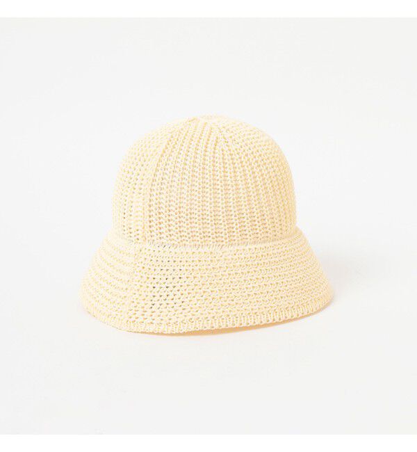 Demi-Luxe BEAMS 「〈WOMEN〉KIJIMA TAKAYUKI /  ポリエステル 和紙ニット メトロハット」|ハット|