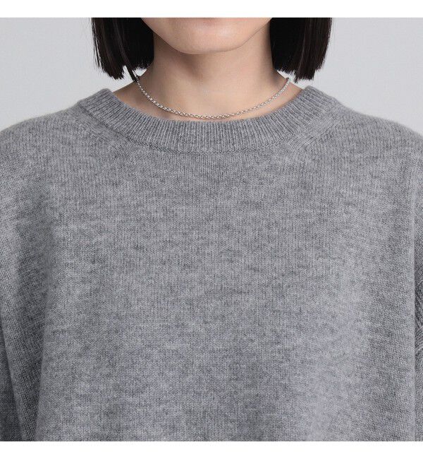 Demi-Luxe BEAMS 「7ゲージ ウール クルーネック プルオーバー」|ニット・セーター|