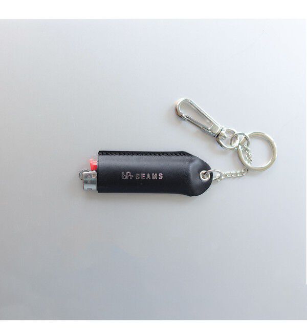 BEAMS「bPr BEAMS / ライター キーホルダー」|キーケース|BLACK