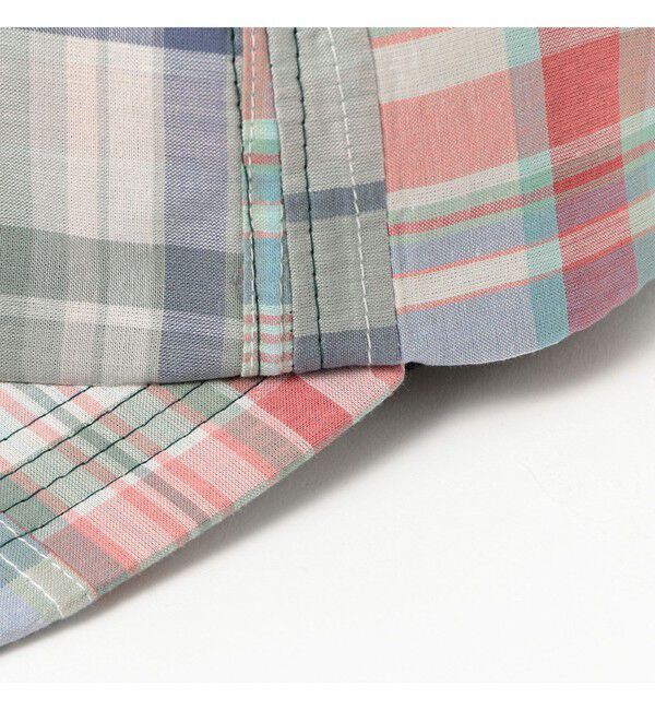 BEAMS PLUS「6 Panel Regimental Strap Madras PW」|その他|