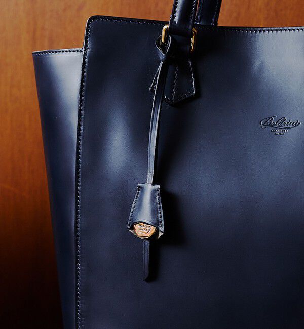 SHIPS「【SHIPS別注】Boldrini Selleria: レザー トートバッグ」|トートバッグ|