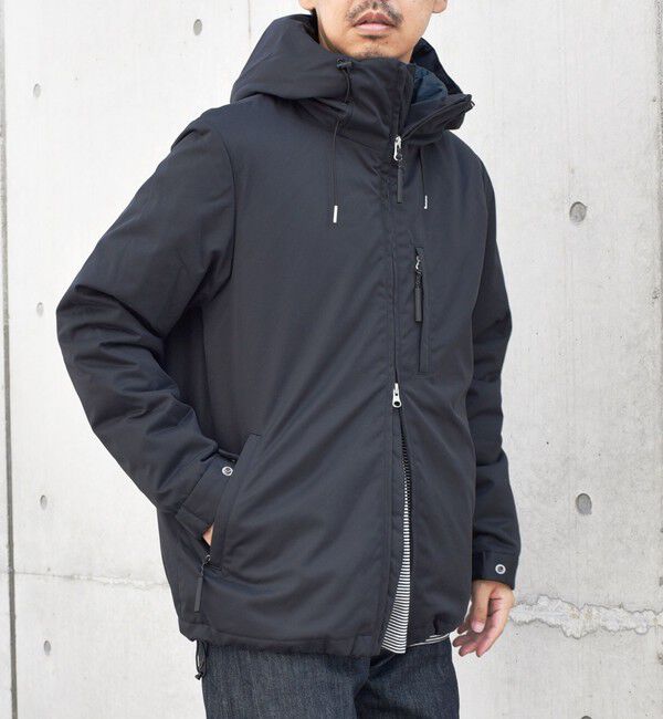 SHIPS any「SHIPS any:  ユーティリティー ZIPポケット 中綿マウンテンパーカー 24FW◇」|ブルゾン・スタジャン|コバルトブルー
