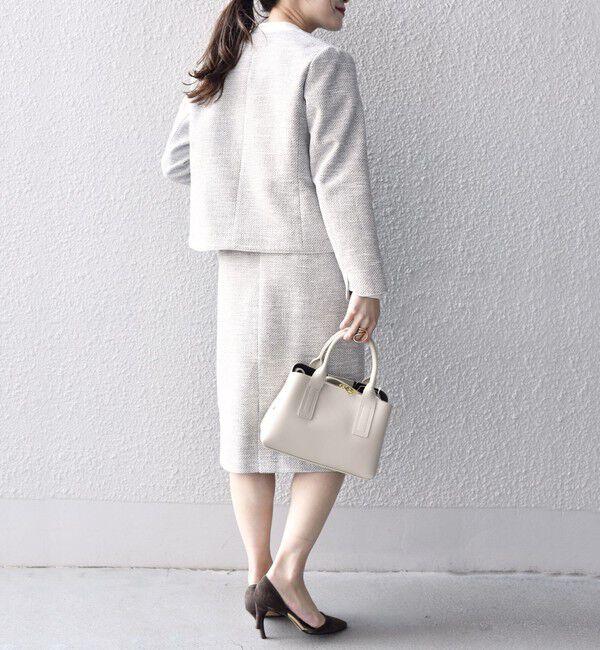 SHIPS for women「ツイードタイトスカート（セットアップ対応）◇」|タイト|