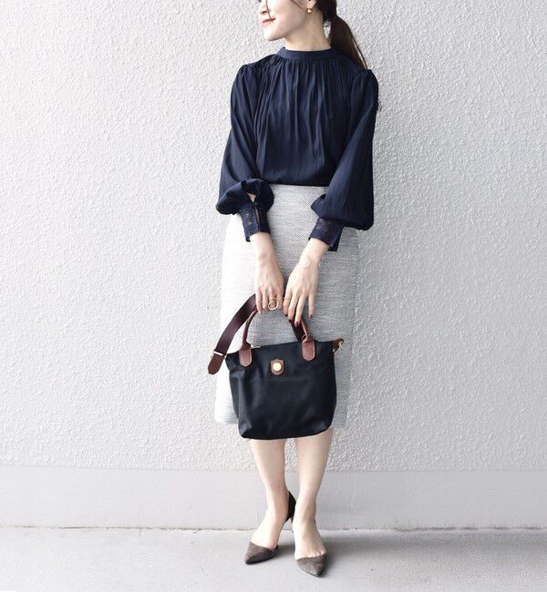 SHIPS for women「ツイードタイトスカート（セットアップ対応）◇」|タイト|