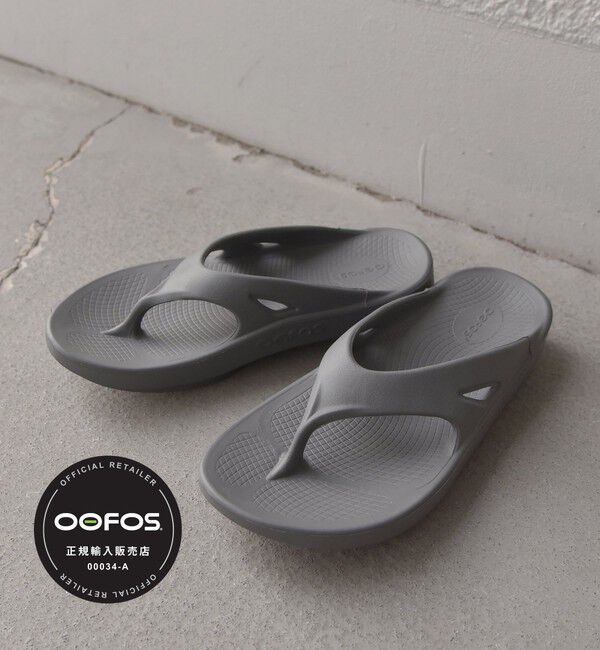 SHIPS any「OOFOS: OOriginal/ウーオリジナル トング リカバリー サンダル 25SS◇」|サンダル|
