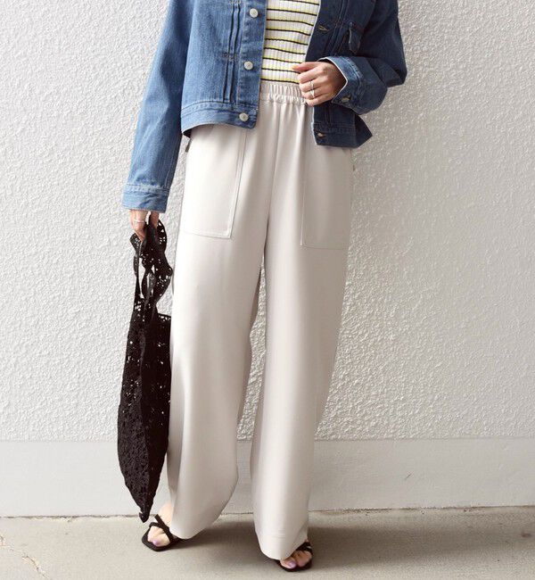 SHIPS any「SHIPS any:〈洗濯機可能〉イージー ベイカー ワイド パンツ 23SS」|その他|