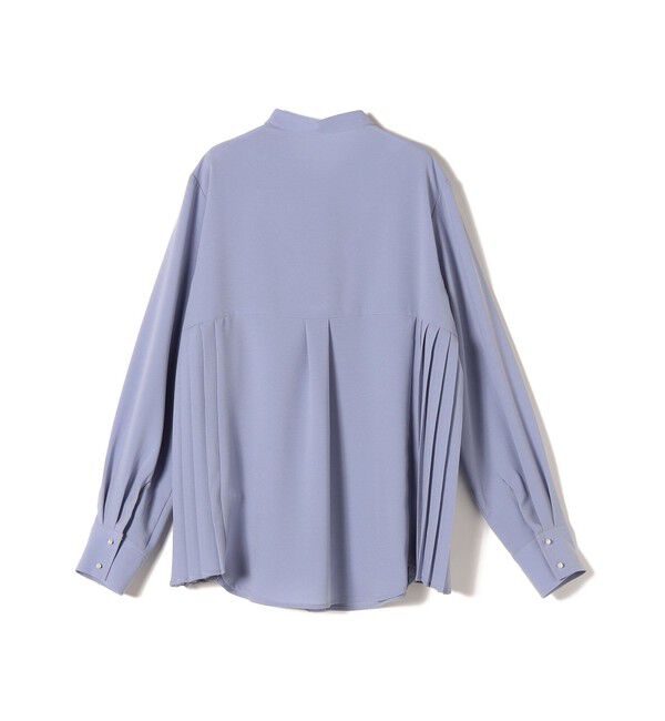 SHIPS for women「《一部追加予約》【WEB限定】〈手洗い可能〉ストレッチ ジョーゼット プリーツ ブラウス」|シャツ・ブラウス|