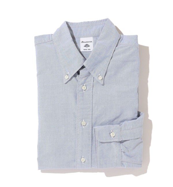 SHIPS「Southwick Gate Label: オックスフォード ボタンダウンシャツ」|シャツ・ブラウス|