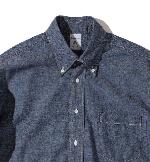 SHIPS「Southwick Gate Label: オックスフォード ボタンダウンシャツ」|シャツ・ブラウス|