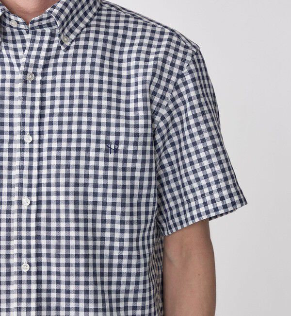 SHIPS「【WEB限定】SHIPS: 防シワ・吸水速乾 Drymix(R) ギンガムチェック パナマ シャツ」|シャツ・ブラウス|