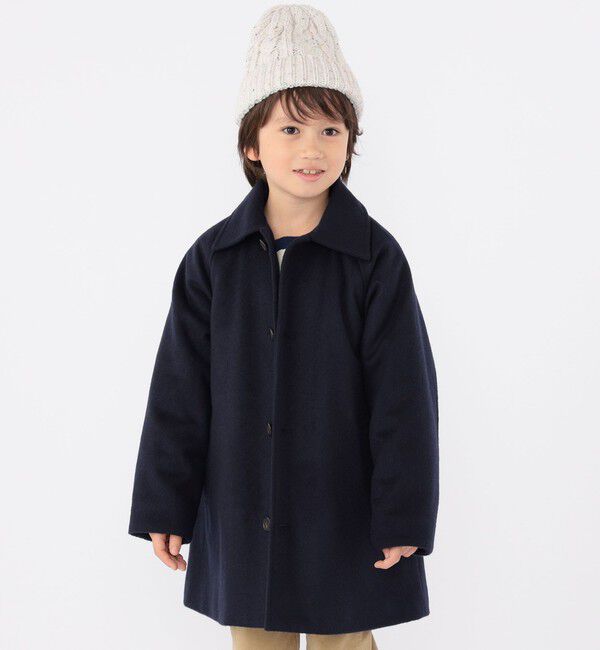 SHIPS KIDS「SHIPS KIDS:100～130cm / ステンカラー コート」|ステンカラーコート|