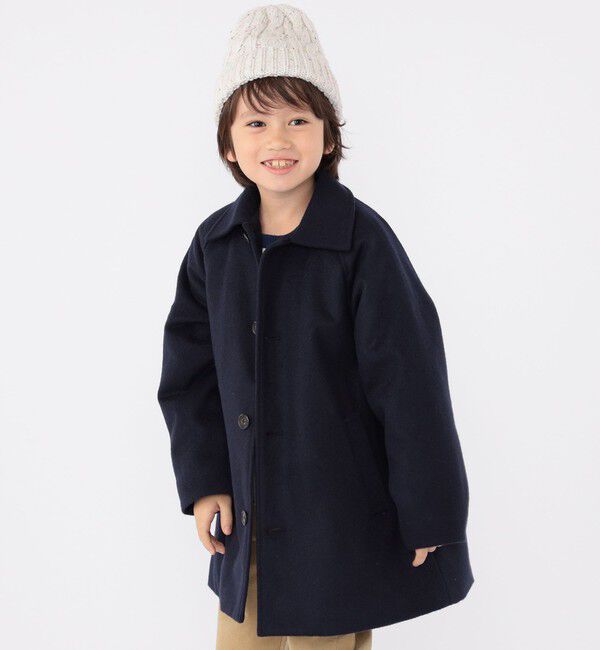 SHIPS KIDS「SHIPS KIDS:100～130cm / ステンカラー コート」|ステンカラーコート|