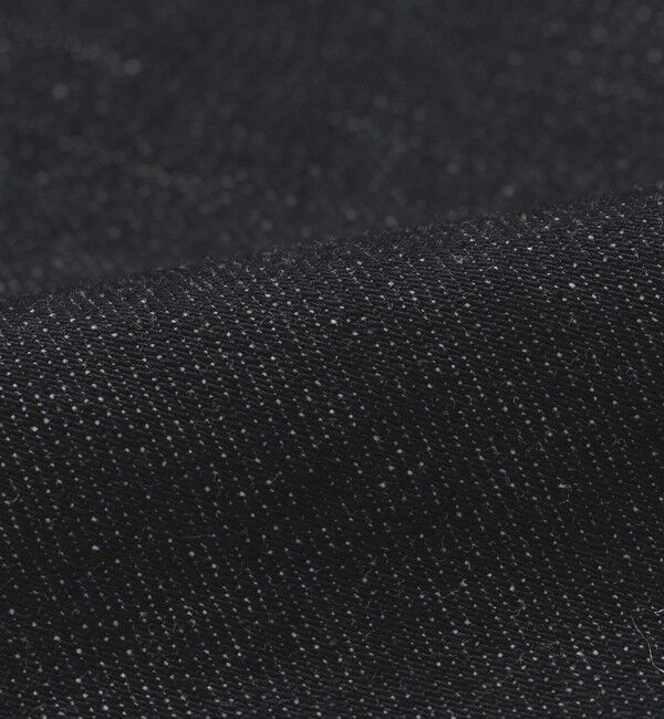 SHIPS「SHIPS: オイカワデニム 5ポケット テーパード デニムパンツ 24SS 〈ブラック〉」|チノ|