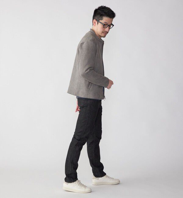 SHIPS「SHIPS: オイカワデニム 5ポケット テーパード デニムパンツ 24SS 〈ブラック〉」|チノ|