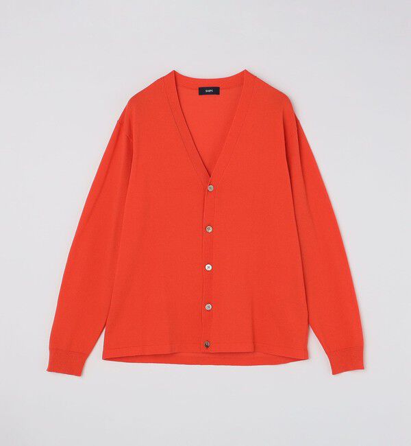 SHIPS「SHIPS: 〈手洗い可能〉14ゲージ TEXBRID(R) リネン カーディガン」|カーディガン|