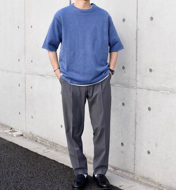 SHIPS any「SHIPS any: COOLMAX ジャストレングス テーパード パンツ ＜セットアップ対応＞◇」|チノ|