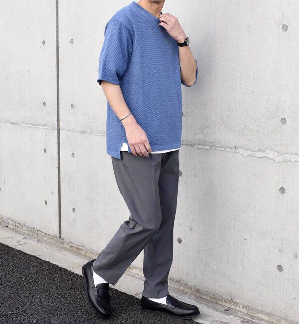 SHIPS any「SHIPS any: COOLMAX ジャストレングス テーパード パンツ ＜セットアップ対応＞◇」|チノ|